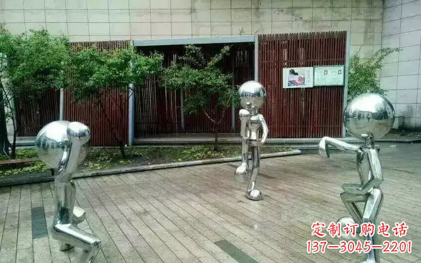 聊城不锈钢儿童景观雕塑为孩子们打造安全又美观的游乐场