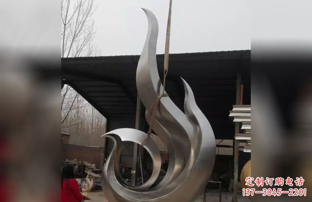 聊城精美不锈钢凤凰雕塑