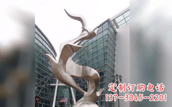 聊城不锈钢鸽子雕塑