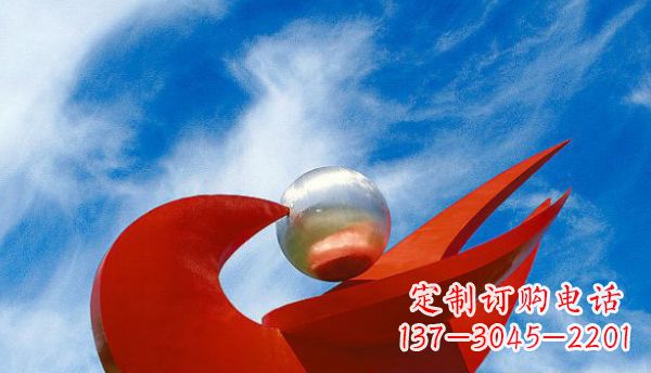 聊城不锈钢制作的鸽子雕塑