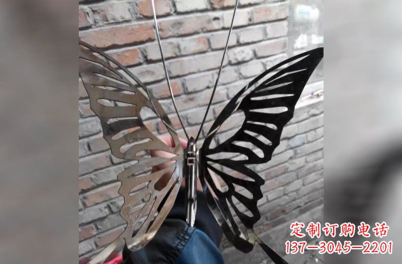 聊城精美不锈钢蝴蝶雕塑