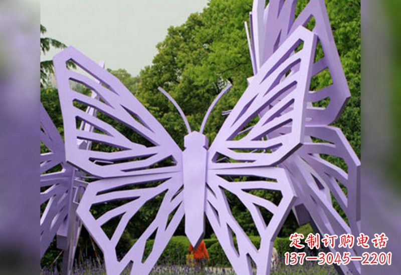 聊城不锈钢蝴蝶雕塑美丽永恒