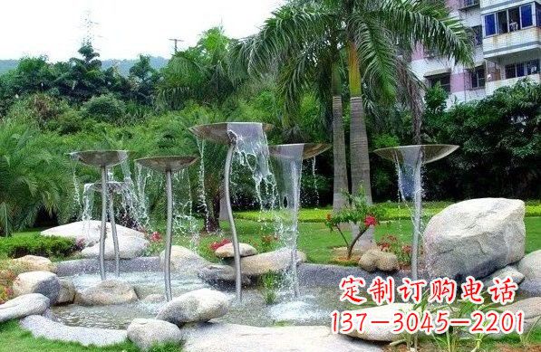 聊城不锈钢喷泉雕塑艺术之美