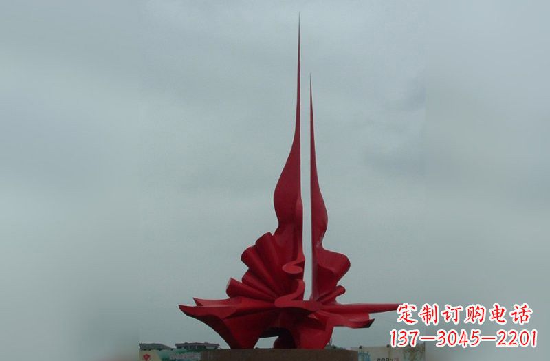 聊城精美不锈钢火炬雕塑