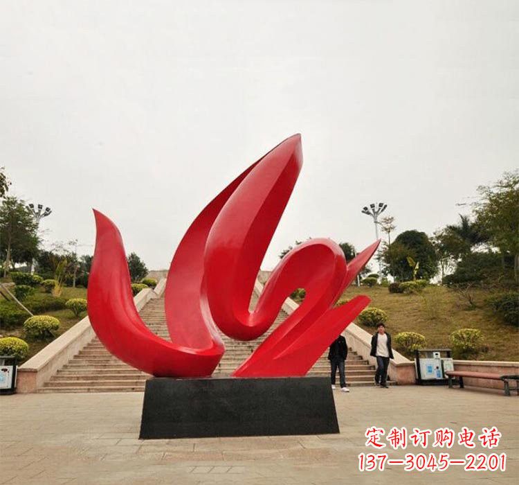 聊城不锈钢火苗雕塑艺术之灵感