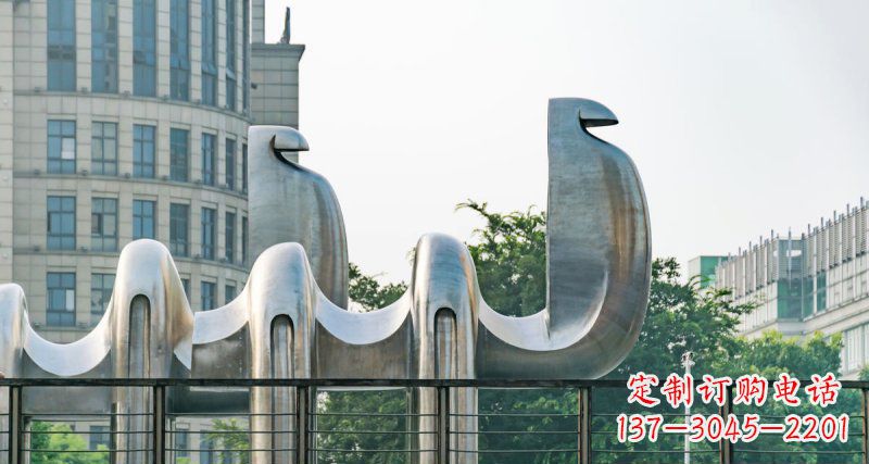 聊城不锈钢骆驼给街边带来美丽