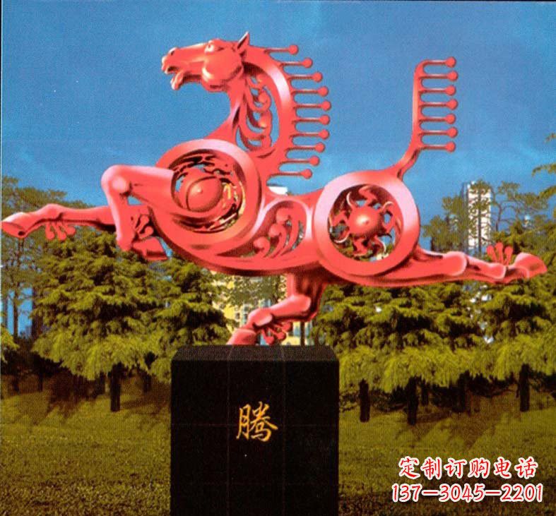 聊城精美不锈钢马雕塑