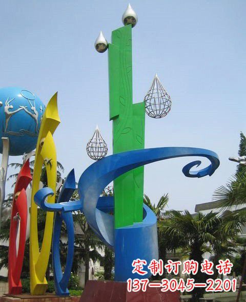 聊城不锈钢水滴雕塑非凡的艺术美学
