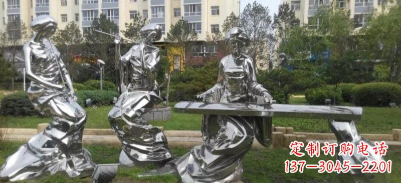 聊城精致的不锈钢美女雕塑