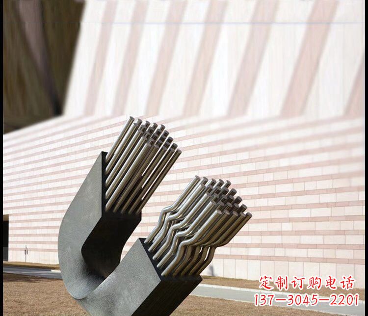 聊城不锈钢磁铁雕塑,给景观带来无限魅力