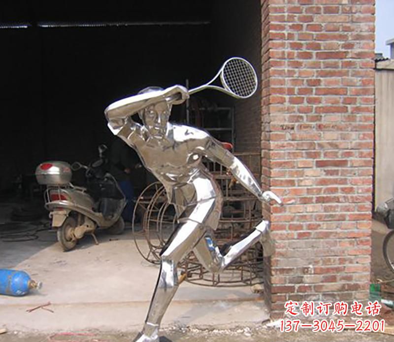 聊城不锈钢羽毛球雕塑