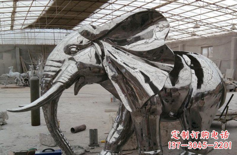 聊城不锈钢大象传承与美的结合