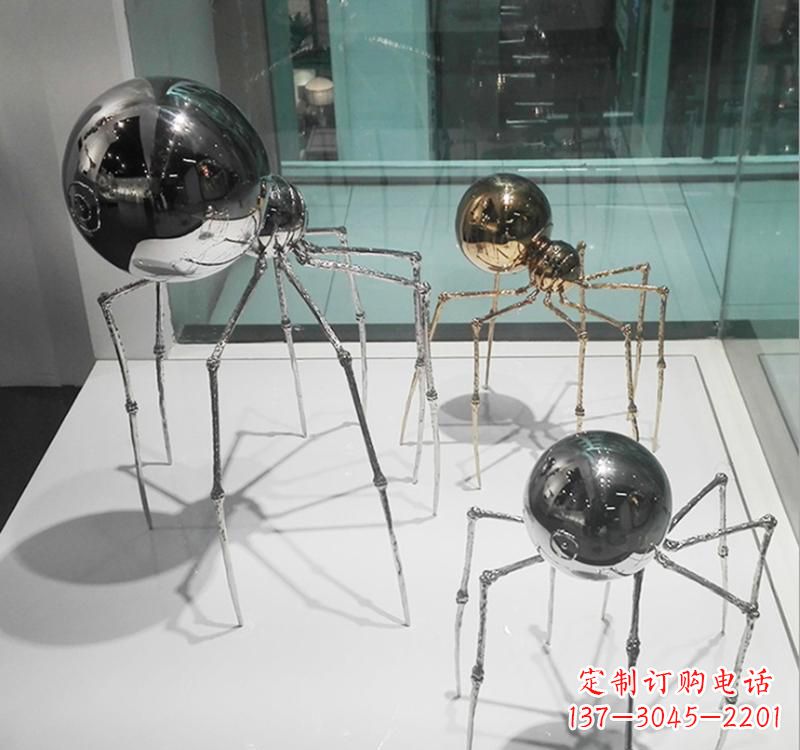 聊城不锈钢蜘蛛侠雕塑