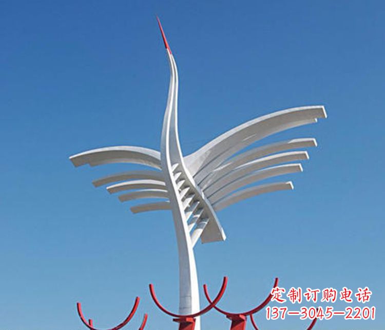 聊城不锈钢大雁雕塑——纪念传统文化的精美艺术品