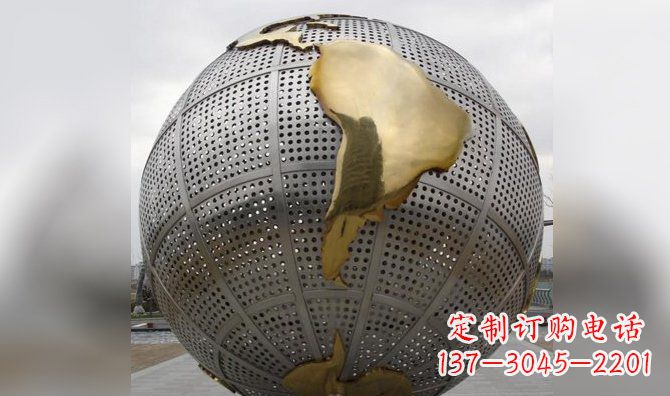 聊城不锈钢地球雕塑传承人类文明的精神象征