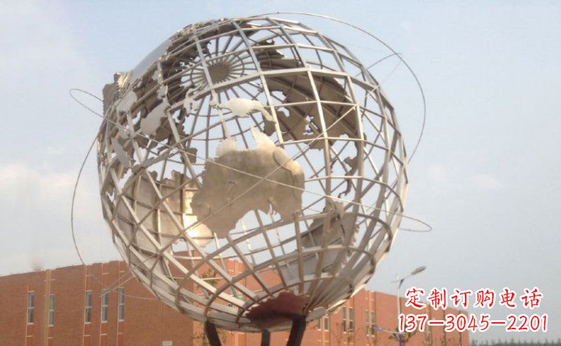 聊城不锈钢地球雕塑——一件集美丽与坚固于一身的艺术品
