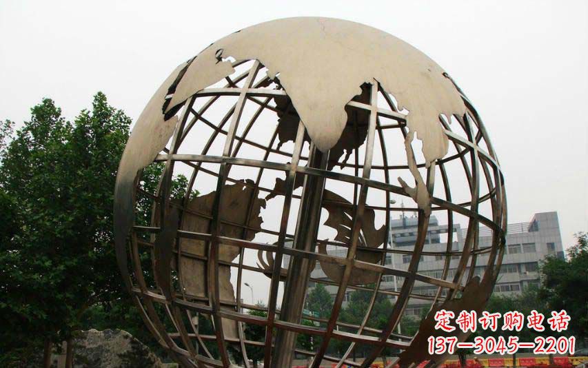 聊城不锈钢地球雕塑精彩的艺术景观