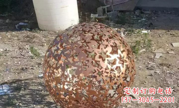 聊城不锈钢地球仪雕塑精美的艺术装饰