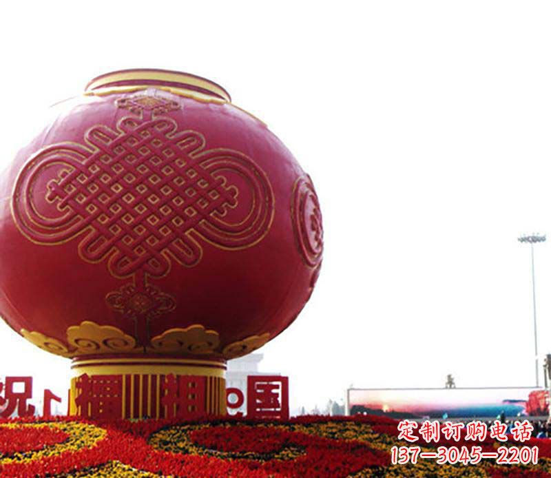 聊城不锈钢灯笼雕塑精致与美感的完美结合