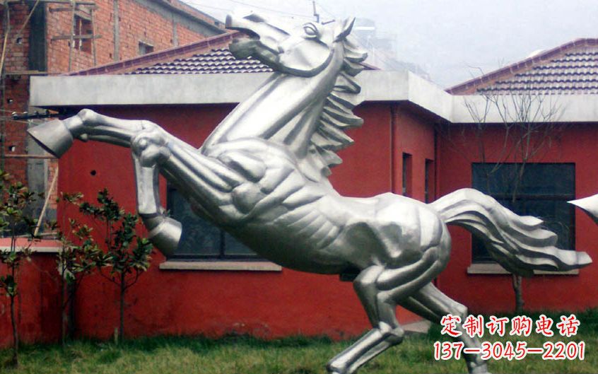 聊城不锈钢奔马雕塑令人叹为观止的艺术杰作
