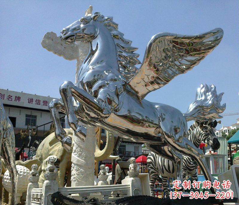 聊城不锈钢飞马雕塑——一座令人惊叹的艺术品