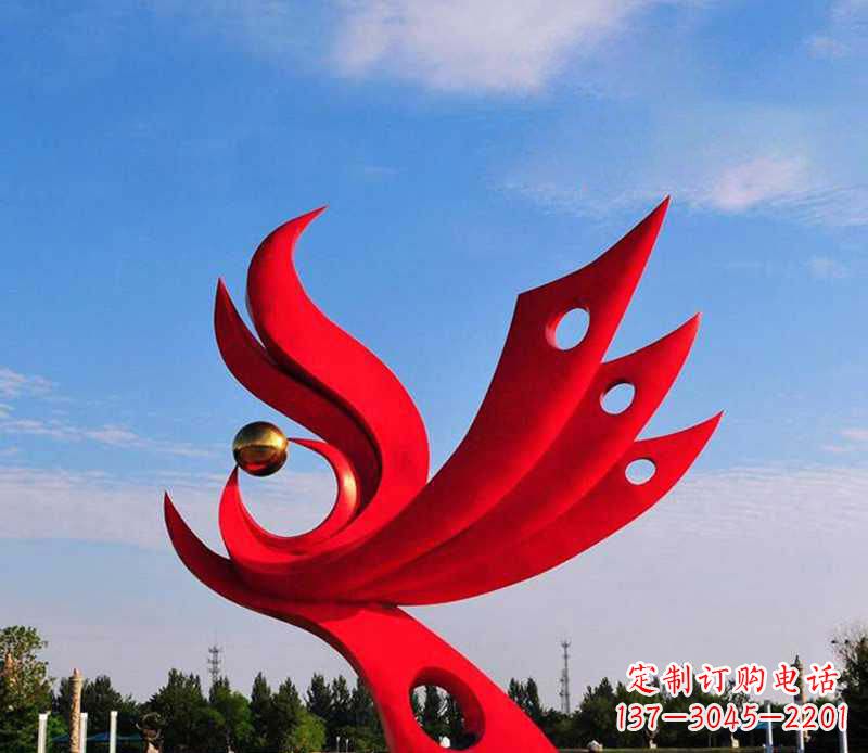聊城不锈钢凤凰灵动传神