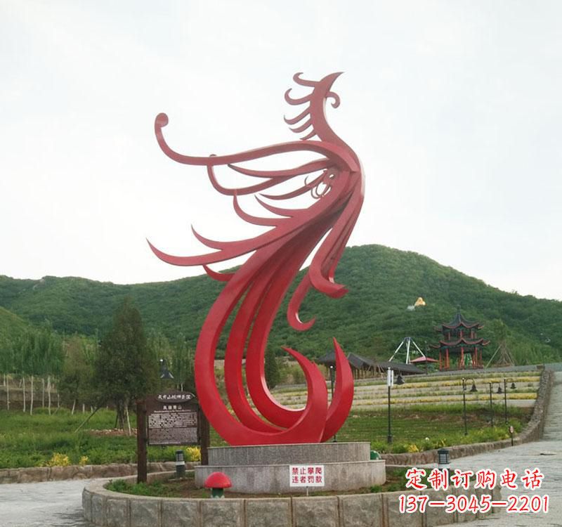 聊城不锈钢凤凰展现古老文明的传承