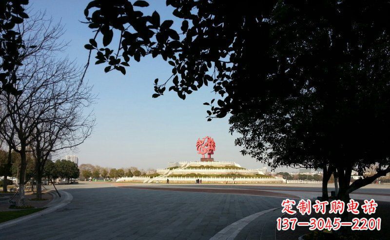 聊城不锈钢凤凰雕塑——展现传统文化之美