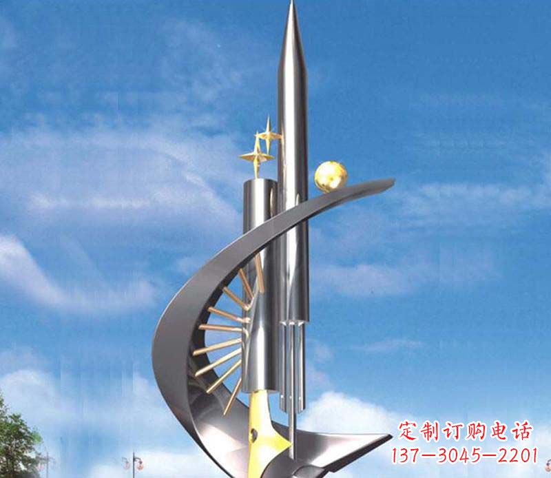 聊城不锈钢笔雕塑艺术与精美的完美结合