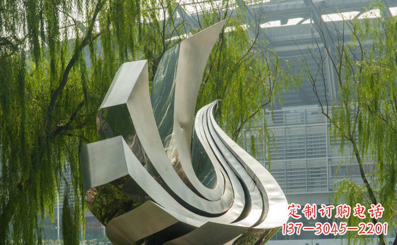 聊城不锈钢鸽子雕塑