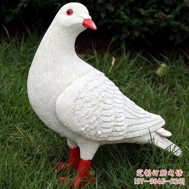聊城不锈钢鸽子雕塑