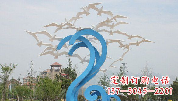 聊城鸽子雕塑不锈钢的象征