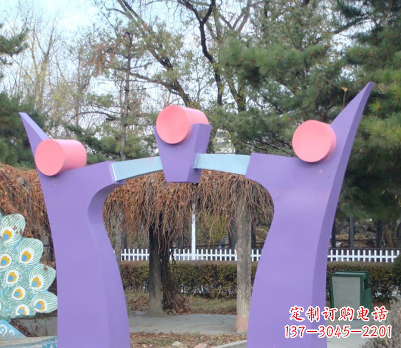 聊城不锈钢拱门雕塑精美艺术品