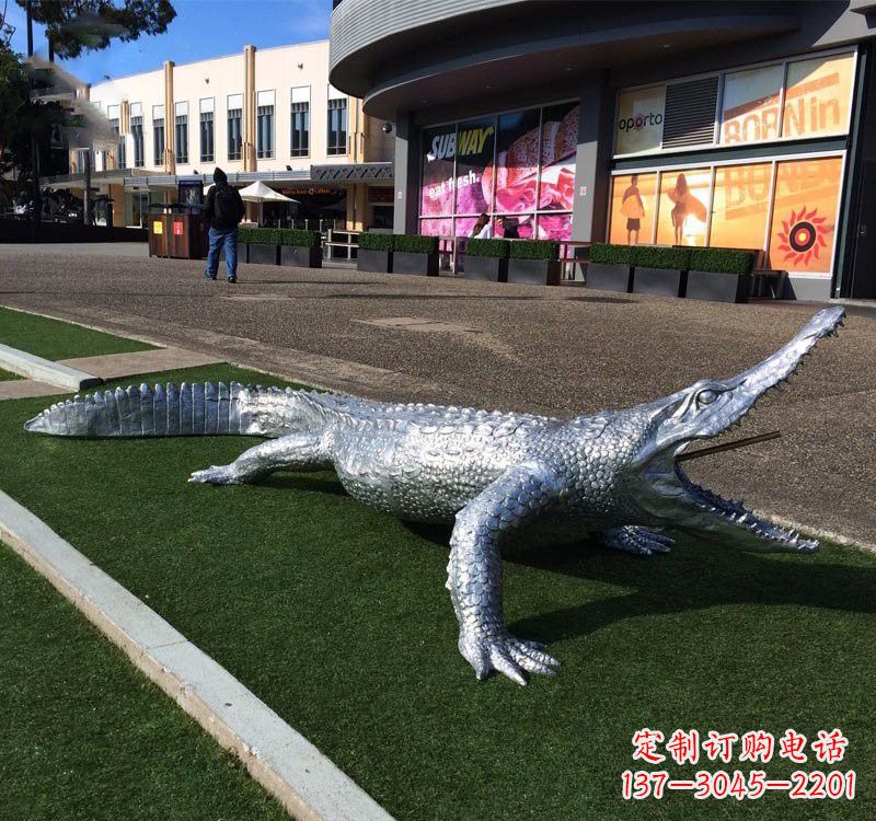 聊城不锈钢动物雕塑精美而具有艺术价值
