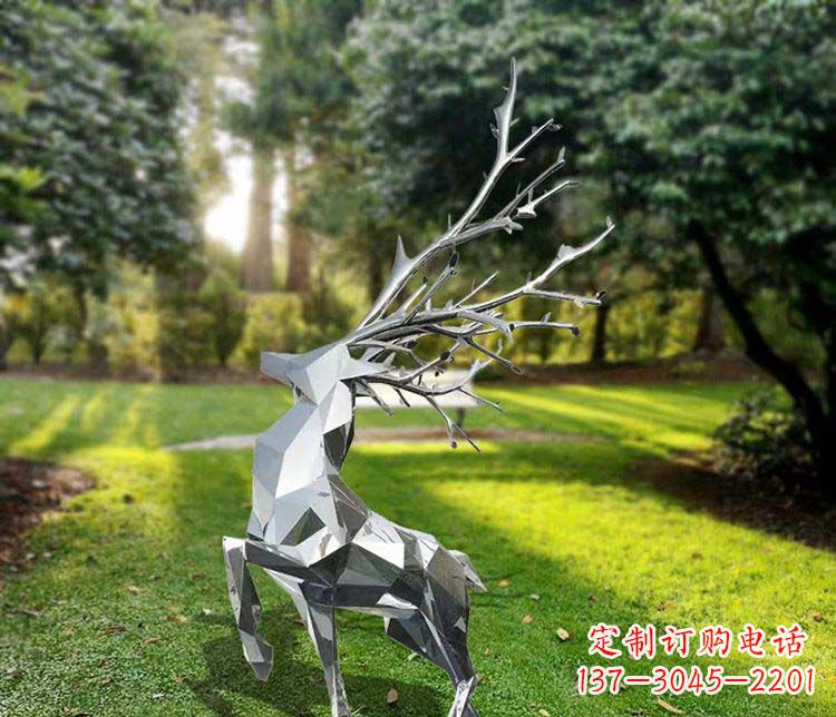 聊城不锈钢动物雕塑美丽且耐久