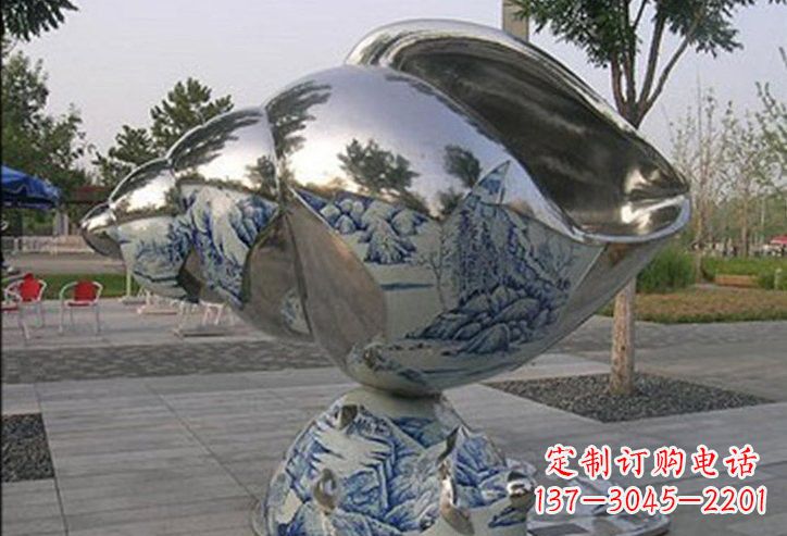 聊城不锈钢海螺雕塑艺术的精美结晶