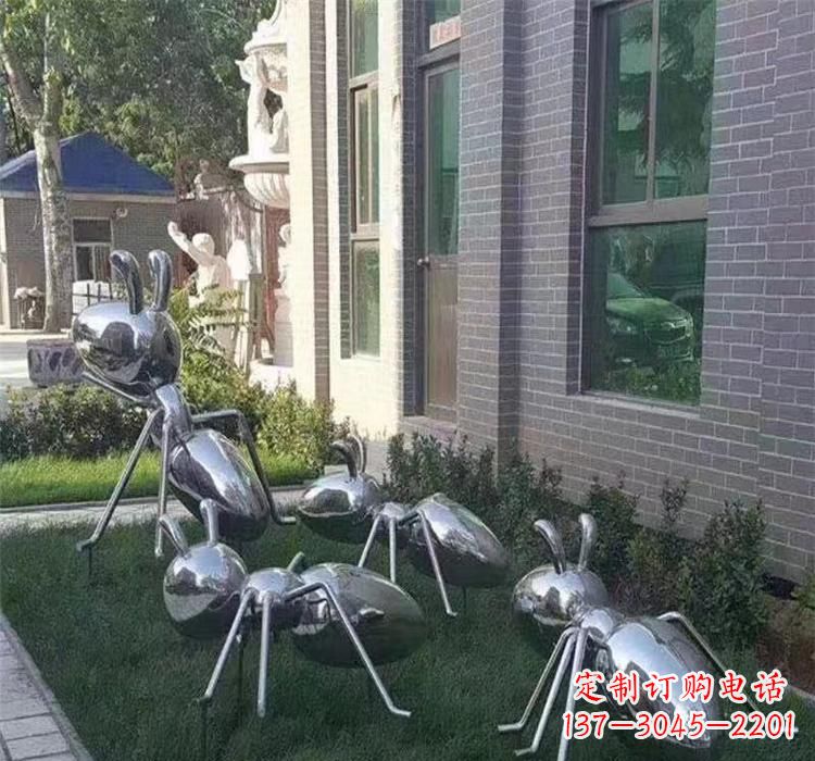 聊城不锈钢蚂蚁雕塑—精致细腻的艺术品