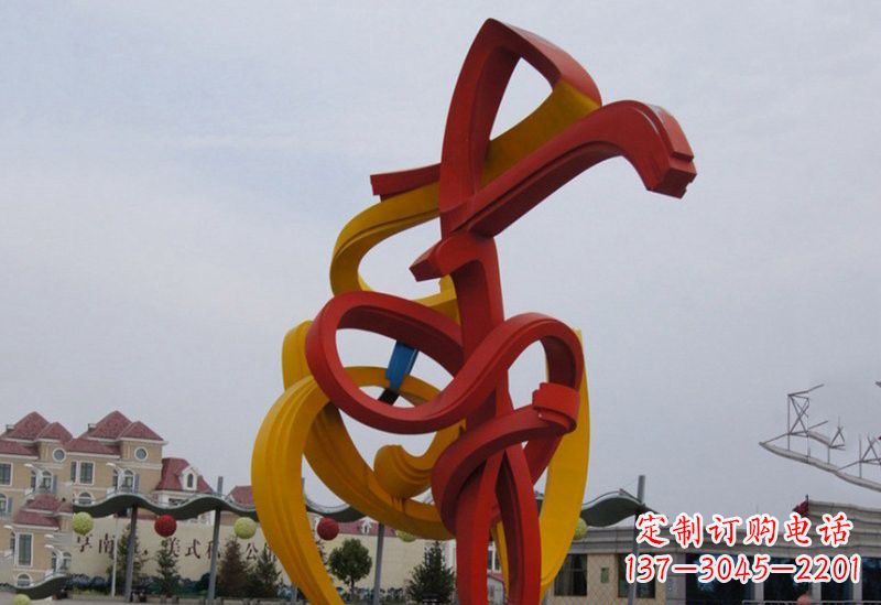 聊城不锈钢音符雕塑美妙的视觉音乐