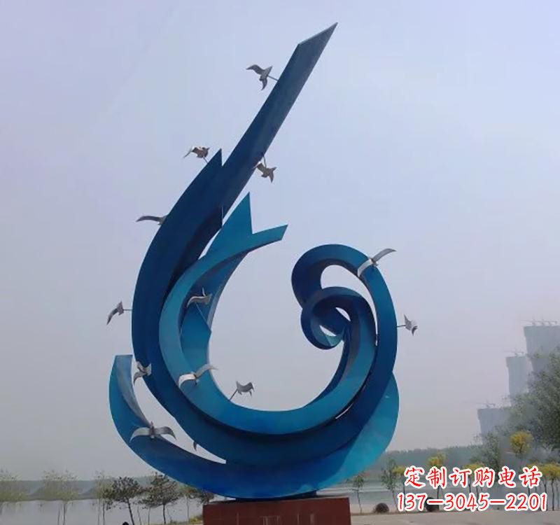 聊城不锈钢鸽子雕塑——缔造城市新景象