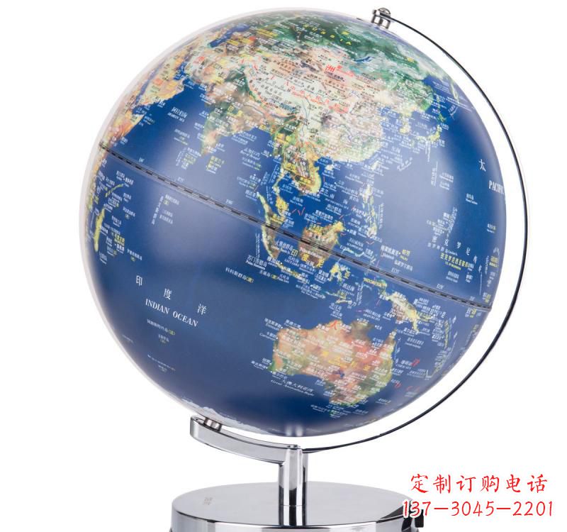聊城不锈钢地球仪雕塑精美的艺术品