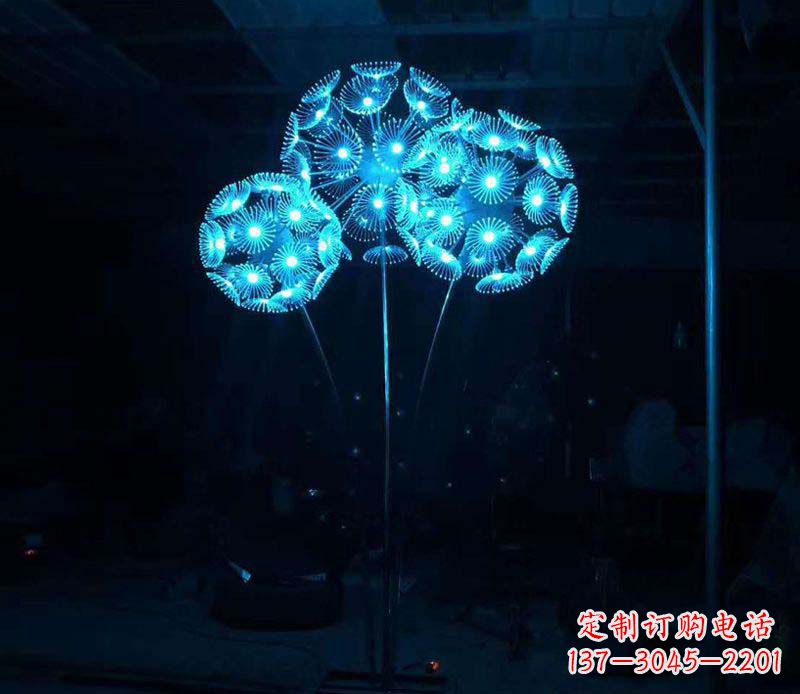 聊城不锈钢蒲公英雕塑——象征着美丽的自由