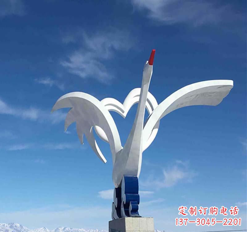 聊城仙鹤雕塑传承中国传统文化