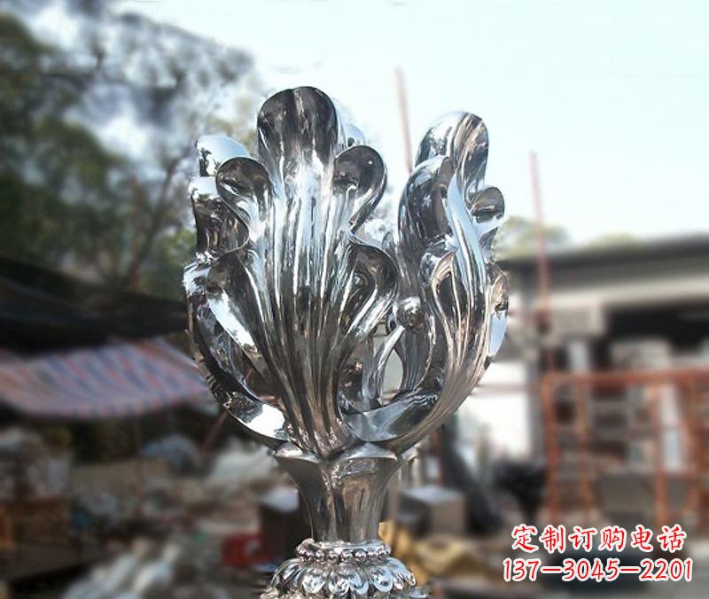 聊城紫荆花雕塑艺术之美