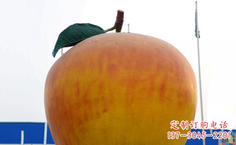 聊城不锈钢苹果雕塑浓缩艺术精髓