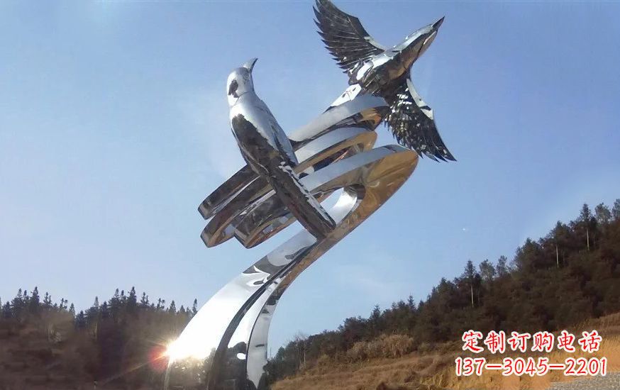 聊城不锈钢动物雕塑——美化城市环境
