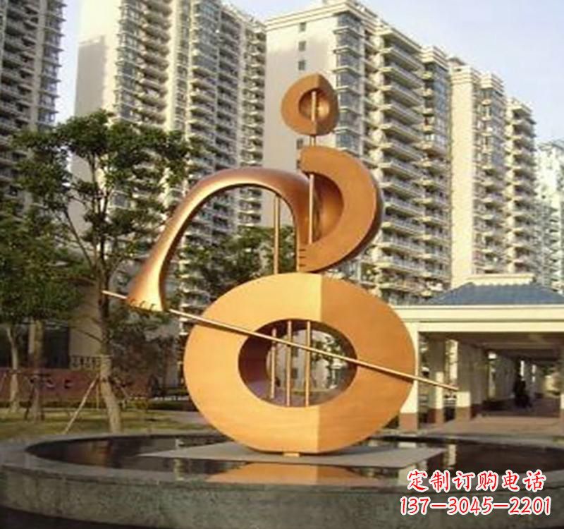 聊城不锈钢葫芦乐器雕塑精致的艺术瑰宝