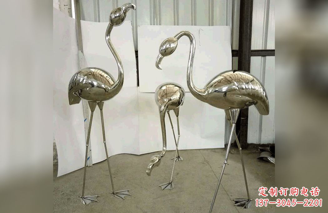 聊城不锈钢火烈鸟——雕塑之美