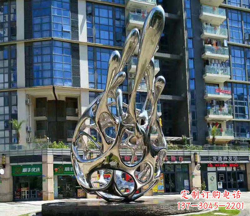 聊城不锈钢火龙果雕塑集艺术与自然之美