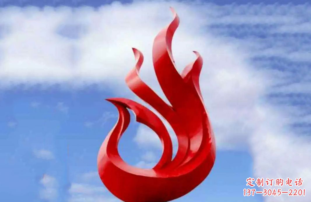 聊城凤凰雕塑不锈钢金之美