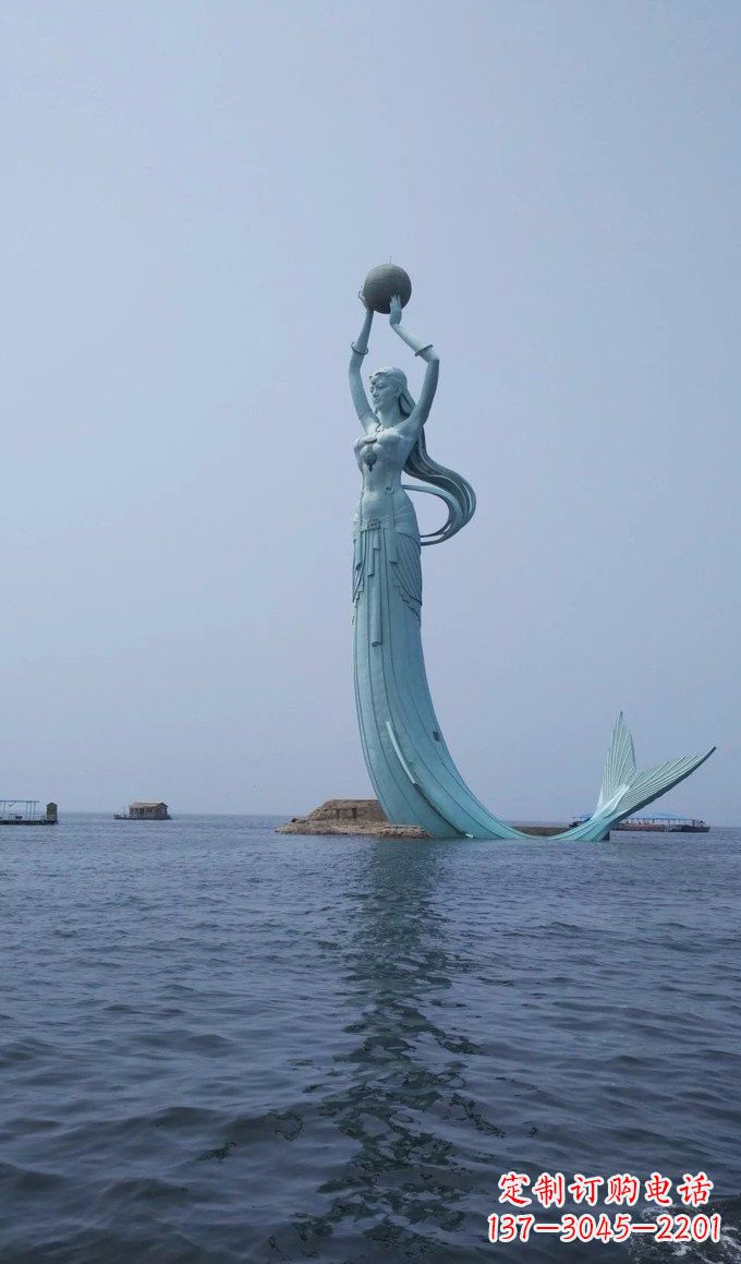 聊城美人鱼雕塑——浪漫之旅的起点